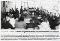 Leonor Magarios revela os seus segredos sobre as camelias