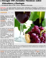 Cecoga: VIII Xornadas Tcnicas sobre Viticultura e Enoloxa
