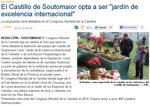 O Castelo de Soutomaior opta a ser "xardn de excelencia internacional"